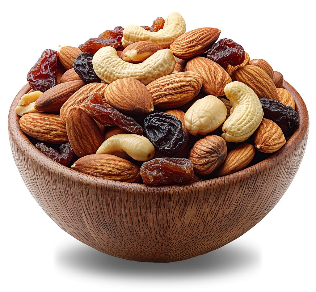 Premium Organic Hunza Walnuts and Almonds for Heart Health